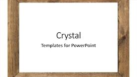  Presentation with frame border - Beautiful slide deck featuring border - photo frame isolated on white backdrop and a white colored foreground