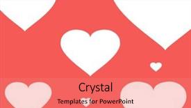  Presentation with anatomy depiction of a human red heart and ecg - PPT layouts featuring awards border - red heart's background - seamless background and a  colored foreground