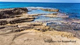  Presentation with israel - Slide set enhanced with border-between-israel-and-lebanon background and a coral colored foreground