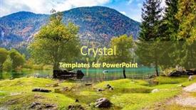  Presentation with border - Slides enhanced with border-between-northern-italy background and a tawny brown colored foreground