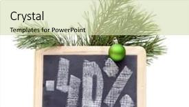  Presentation with percent - Audience pleasing presentation consisting of border classroom - chalkboard with text 40 percent backdrop and a soft green colored foreground