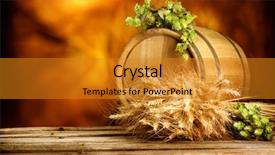  Presentation with pistachio texture nuts green fresh - PPT layouts with border design - beer brewery background fresh green background and a gold colored foreground