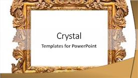  Presentation with frame border - PPT layouts consisting of border design - retro frame isolated on white background and a white colored foreground