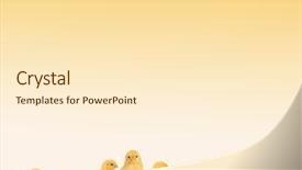  Presentation with frame border - PPT theme having border frame made of isolated background and a cream colored foreground