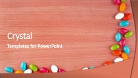  Presentation with frame border - Amazing theme having theater of herodion atticus under the ruins of acropolis athens greece backdrop and a coral colored foreground.