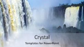  Presentation with world tourism - Amazing slide set having border of two countries brazil backdrop and a light blue colored foreground