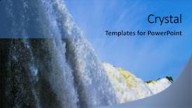  Presentation with world tourism - Slides featuring border of two countries brazil background and a teal colored foreground