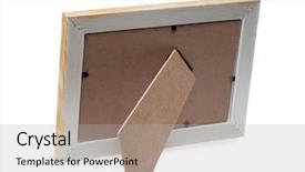  Presentation with border simple - Beautiful presentation featuring border simple - empty picture frame isolated backdrop and a light gray colored foreground