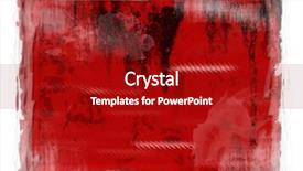  Presentation with theater curtains red draped stage - Cool new slide deck with borders accents - red grunge background backdrop and a  colored foreground