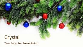  Presentation with holly christmas frame - Beautiful slide set featuring borders frames - christmas decoration frame isolated backdrop and a cream colored foreground