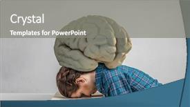  Presentation with pile - PPT theme enhanced with bore pile - preparing to exams mixed media background and a gray colored foreground