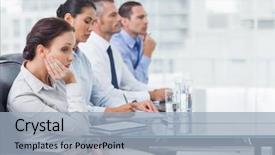  Presentation with bright - Cool new PPT layouts with guy using smartphone call meeting backdrop and a  colored foreground.