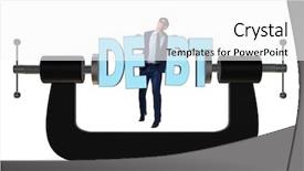  Presentation with borrowing - Amazing PPT layouts having borrow - business concept of debt backdrop and a  colored foreground
