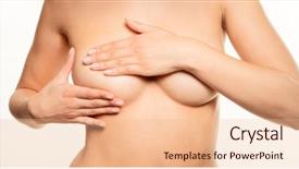  Presentation with tissue - Slide deck featuring bosom - young naked woman manipulating her background and a lemonade colored foreground