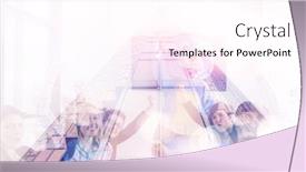  Presentation with teddy bear - Slide deck featuring boss-dresed-as-teddy-bear and a  colored foreground