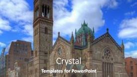  Presentation with housing - Beautiful presentation design featuring boston-april-7-old-south backdrop and a  colored foreground