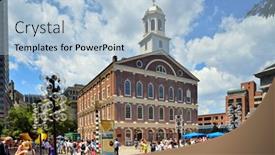  Presentation with boston - Cool new slides with boston-ma-june-9 backdrop and a light blue colored foreground