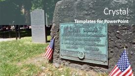  Presentation with boston - Slide deck consisting of boston-massachusetts-usa-january-24 background and a gray colored foreground