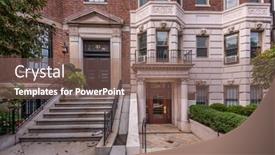  Presentation with historical buildings - Audience pleasing presentation consisting of boston-massachusetts-usa-september-15 backdrop and a  colored foreground