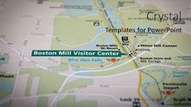  Presentation with boston - Theme featuring boston-mill-visitor-center-mark background and a mint green colored foreground