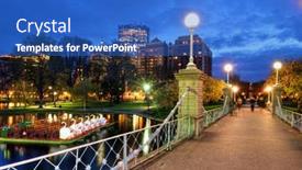  Presentation with boston - Presentation design featuring boston-usa-april-29-locals background and a  colored foreground