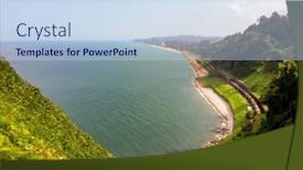  Presentation with botanical garden - Amazing theme having botanical-garden-in-batumi-adjara backdrop and a sky blue colored foreground