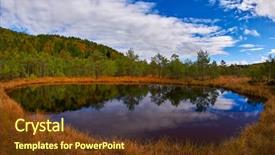  Presentation with rare plants - Amazing PPT layouts having botanical reservation with various rare backdrop and a tawny brown colored foreground