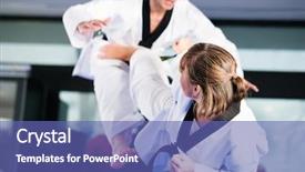  Presentation with taekwondo - Cool new presentation theme with bamboo bride in sangkhla buri backdrop and a lemonade colored foreground.