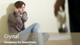  Presentation with alcoholism - Cool new PPT theme with pumpkins apples pears tomatos and straw on a wooden plate backdrop and a coral colored foreground