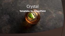  Presentation with beer bottle - Audience pleasing PPT layouts consisting of bottle of beer with lime flat lay backdrop and a dark gray colored foreground