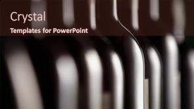  Presentation with bottles - Audience pleasing PPT layouts consisting of bottles-of-red-wine backdrop and a wine colored foreground