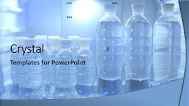  Presentation with refrigerator - Slides featuring spalsh and make perfect circle background and a white colored foreground