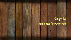  Presentation with rustic wood wooden frame - Colorful slide deck enhanced with bottom of an wooden box backdrop and a tawny brown colored foreground