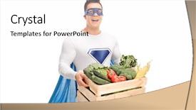  Presentation with avengers 3d man brave superhero - Amazing presentation design having bouffant cap - young man in superhero costume backdrop and a  colored foreground