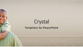  Presentation with african american couples on the mountains - Presentation theme consisting of bought - young african american father background and a soft green colored foreground