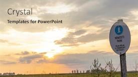  Presentation with boundaries - Cool new PPT layouts with boundaries-national-park-near-keckemet backdrop and a lemonade colored foreground