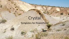  Presentation with boundary layer - Audience pleasing PPT layouts consisting of boundary layers - colorful painted desert and rock backdrop and a  colored foreground