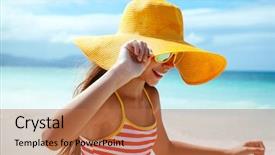  Presentation with old philippines - Slide deck consisting of beach on tropical island philippines background and a red colored foreground