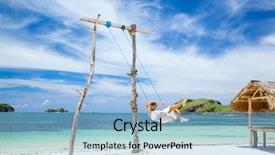  Presentation with weather - Colorful PPT theme enhanced with  backdrop and a  colored foreground