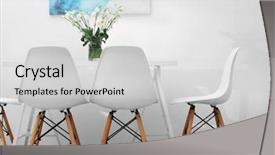  Presentation with modern flowers - Amazing PPT theme having bouquet of flowers abstract picture backdrop and a light gray colored foreground