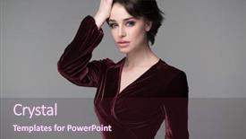  Presentation with beauty - Amazing presentation design having bourgundy - beauty female portrait young attractive backdrop and a wine colored foreground