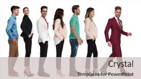  Presentation with cool - Presentation theme enhanced with bourgundy - cool elegant man in burgundy background and a light gray colored foreground