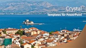  Presentation with castle - Amazing PPT theme having man suffers painful hamstring injury backdrop and a gray colored foreground