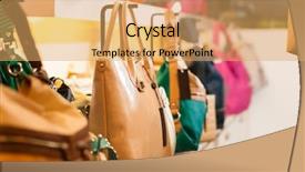  Presentation with customers - Amazing theme having boutique - leather bags in a shop backdrop and a yellow colored foreground