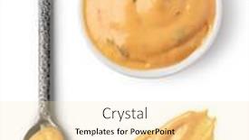  Presentation with cocktail - Cool new theme with bowl-and-spoon-with-cocktail backdrop and a lemonade colored foreground