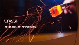  Presentation with hookah - Colorful presentation theme enhanced with bowl of a hookah backdrop and a wine colored foreground