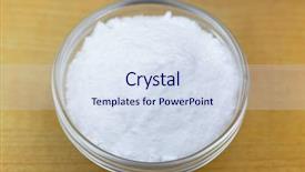  Presentation with baking soda - Colorful presentation enhanced with bowl of baking soda powder backdrop and a sky blue colored foreground
