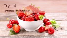  Presentation with strawberry - 