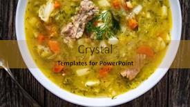  Presentation with cabbage - PPT layouts consisting of bowl-of-hot-cabbage-soup background and a  colored foreground