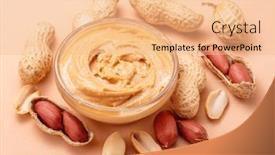  Presentation with peanut - Presentation theme enhanced with bowl-of-peanut-butter background and a lemonade colored foreground